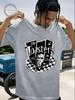 Le T-shirt Léger à Manches Courtes avec Impression Graphique Toasters...