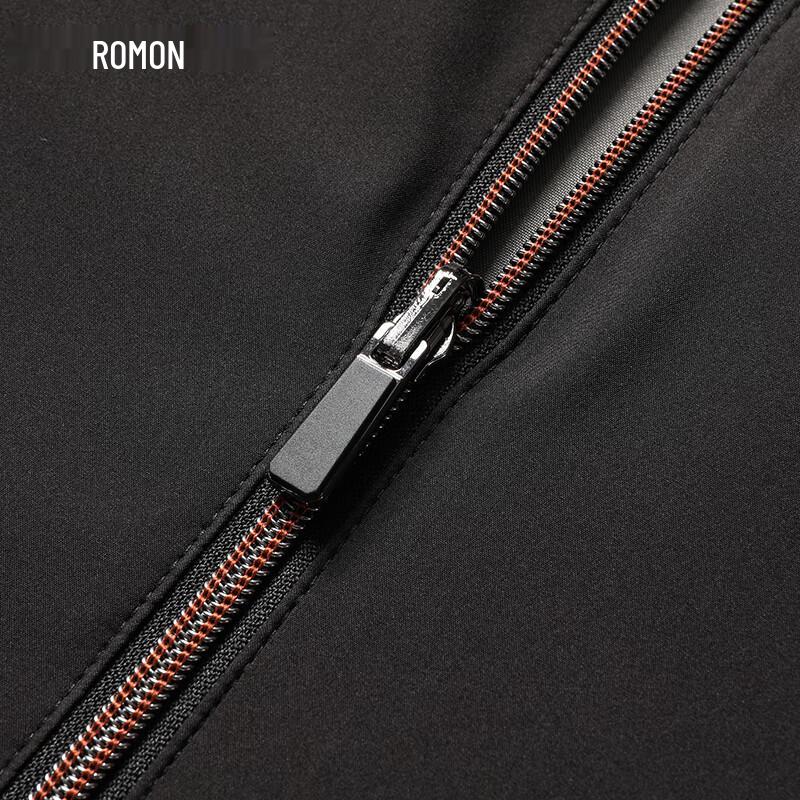 Romon Men's Windproof Stand Collar Business Casual Jacket