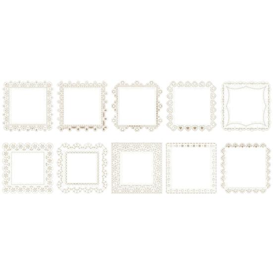 

10 шт./компл. блокнот для скрапбукинга с кружевным узором, простой в использовании, легкий материал для рукоделия, бумага для журналов для дома 2