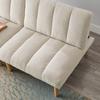 2-Seater Sleeper Sofa 167CM – Folding Sofa Bed with 3-Way Adjustable Backrest, Space-Saving Sleeper Couch for Living Room & Office