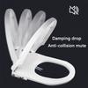 Non-Electric Flushing Bidet Toilet Seat Soft Closing Silence Toilet Seat Cover Manual Control Universal Toilet Seat Lid