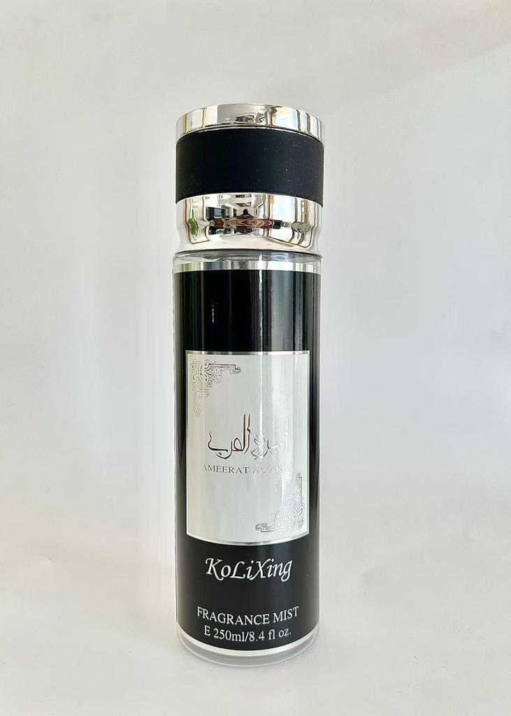 Middle East Unisex Perfume: 250ml Long-lasting Floral Spray