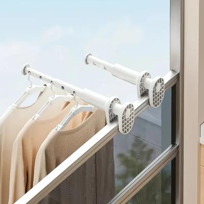Multifunktionaler Wäscheständer Faltbar Lochfrei Studentenwohnheim Kleiderbügel Reise Geschäftsreise Fenster Balkon Wäschetrocknungs-Artefakt