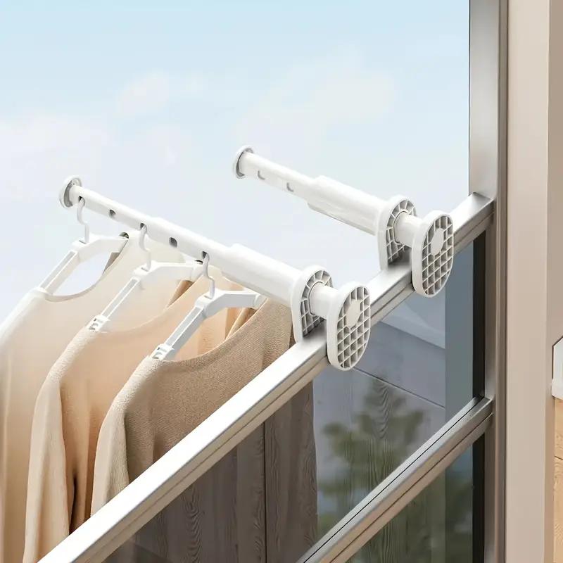 Multifunktionaler Wäscheständer Faltbar Lochfrei Studentenwohnheim Kleiderbügel Reise Geschäftsreise Fenster Balkon Wäschetrocknungs-Artefakt