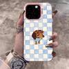 Dachshund Black Stripe Desigh Phone Case For iPhone 17 16 15 14 Plus 11 12 13 Pro Max X XR 17 Air 16E Electroplate Matte Cover