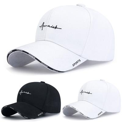 Summer Sunscreen Adjustable Sun Hats Cotton Solid Color Baseball Cap Sunscreen Hat Women