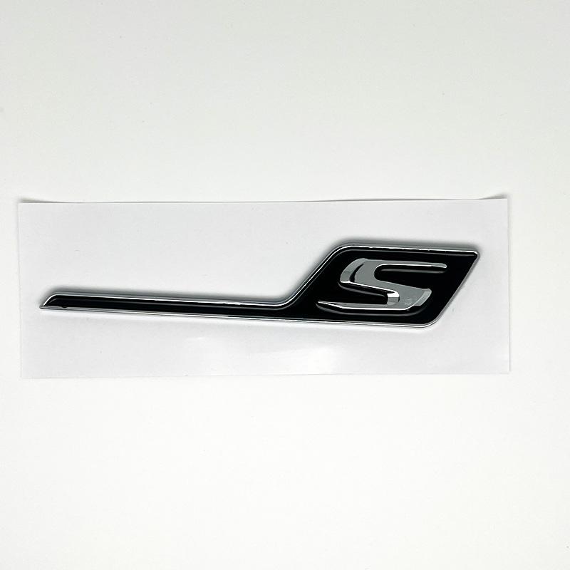 3D ABS Glänzend Schwarz GLE63S Plakette Emblem Auto Kotflügel Aufkleber V8 BITURBO 4MATIC Logo Silber Für Mercedes AMG GLE W167 Zubehör