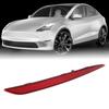 Volitelný pravý/levý zadní nárazník odrazka červená čočka kryt světel pro auto pro Tesla Model Y 2020 až 2025