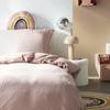Bedding Set - TODAY - 123332 - 1 Person - 140x200 Cm - Plain Cotton Gauze - Sand Rose