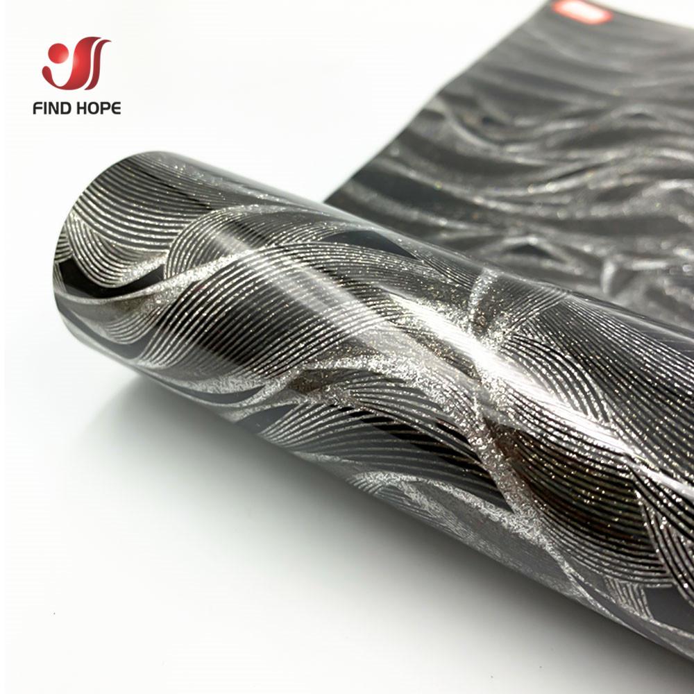 Glitter Heat Transfer Vinyl Film PU HTV Iron On Clothes Vinyl for DIY Tshirt Gifts 38 Assorted Colors Cut by Cameo or Other Tool