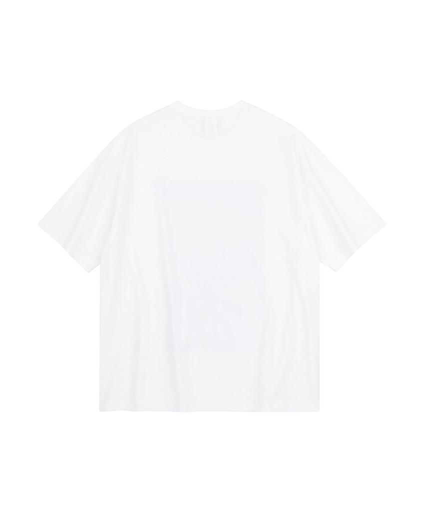 ALTER STUDIO Fade Memory Print T-Shirt_White