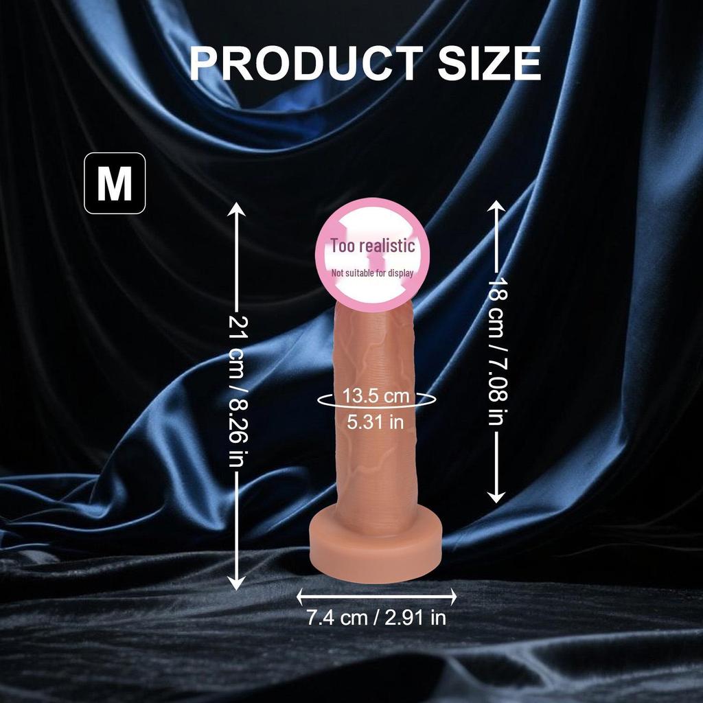Large Silicone Head Female Masturbator: Cross-border Adult Toy