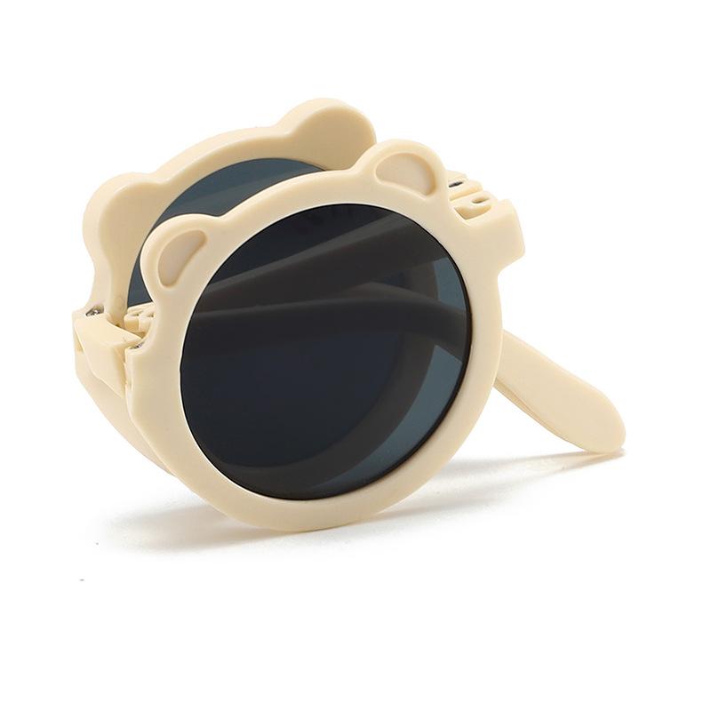 

Взрывоопасные детские складные солнцезащитные очки Baby Bear Tide Cool для мальчиков и девочек, очки для путешествий с защитой от ультрафиолета