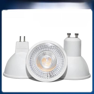 GU10/MR16 LED Spotlight with MR11 Socket, High Brightness COB, 220V/12V, GU5.3 Base for Home Use