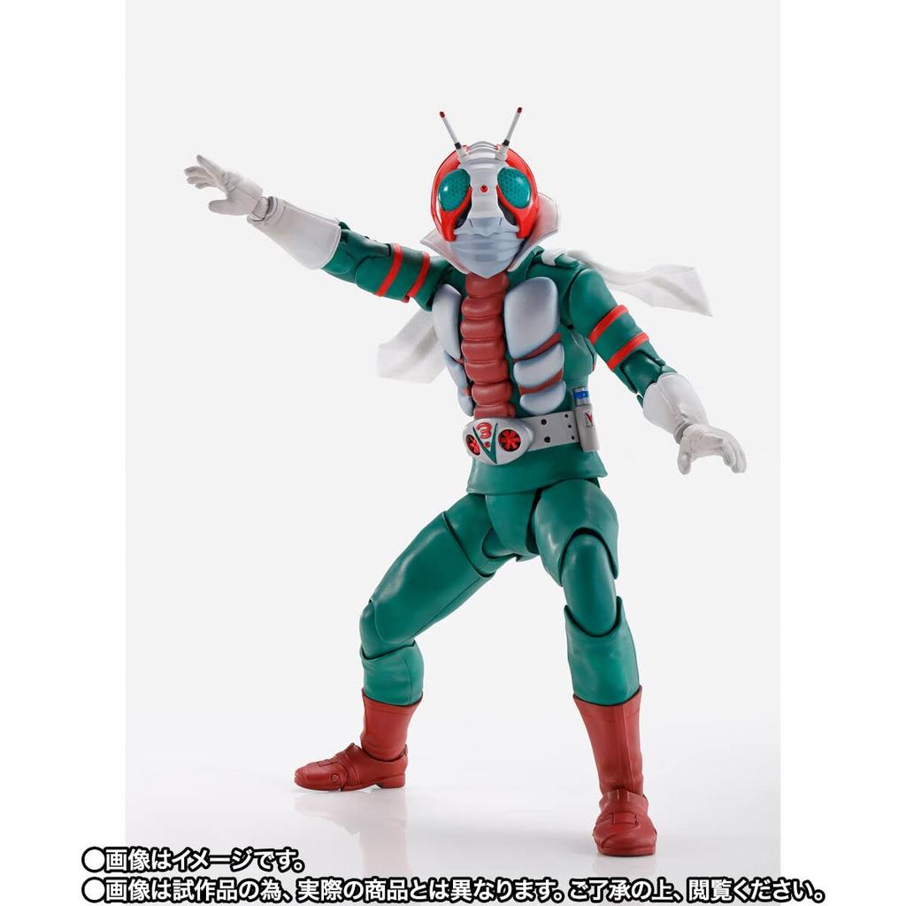 BANDAI SPIRITS S.H.Figuarts (Shinkocho Seiho) Kamen Rider V3 Approx. 145mm ABS&PVC&Cloth Painted Movable Figure