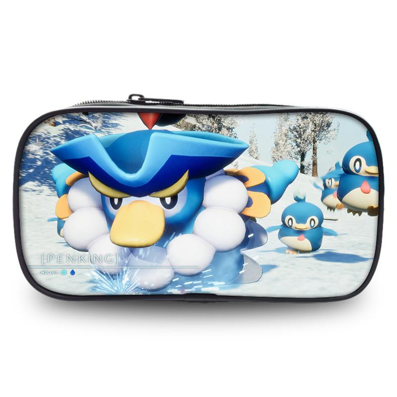 Trousse à crayons étudiante grande capacité Palworld Sac à papeterie élégant en polyester