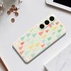 For Samsung Galaxy S24 FE Case Colorful Trees Pattern Printing Straight Edge TPU Phone Back Cover
