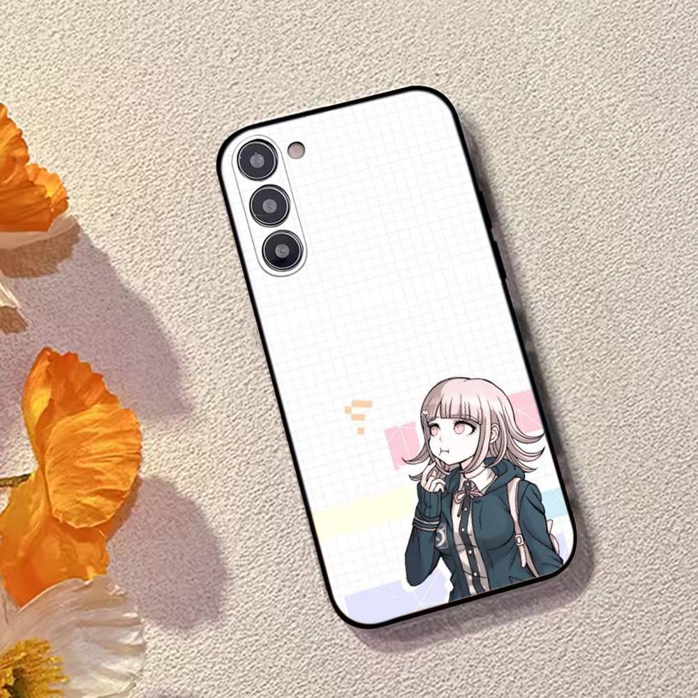 Danganronpa C-Chiaki Nanami Phone Case For Samsung Galaxy A73,A72,A71,A70,A53,A52,A51,Soft Silicone Black Cover
