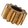 4305‑0025‑0012 Servo Gear 12 Tooth Brass Gear 25 Tooth Spline MOD 0.8 Gear Replacement Servo Parts