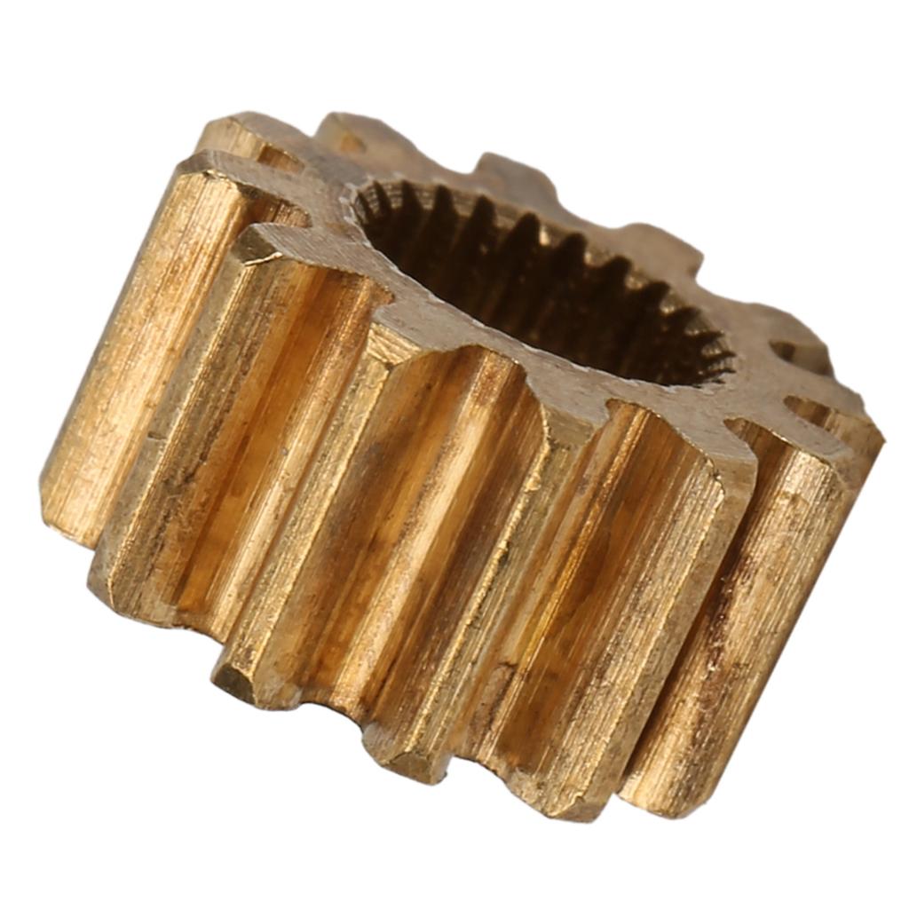 4305‑0025‑0012 Servo Gear 12 Tooth Brass Gear 25 Tooth Spline MOD 0.8 Gear Replacement Servo Parts