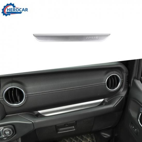 Co-Pilot Passenger Dashboard Handle Cover Trim for Jeep Wrangler JL JT 2018+