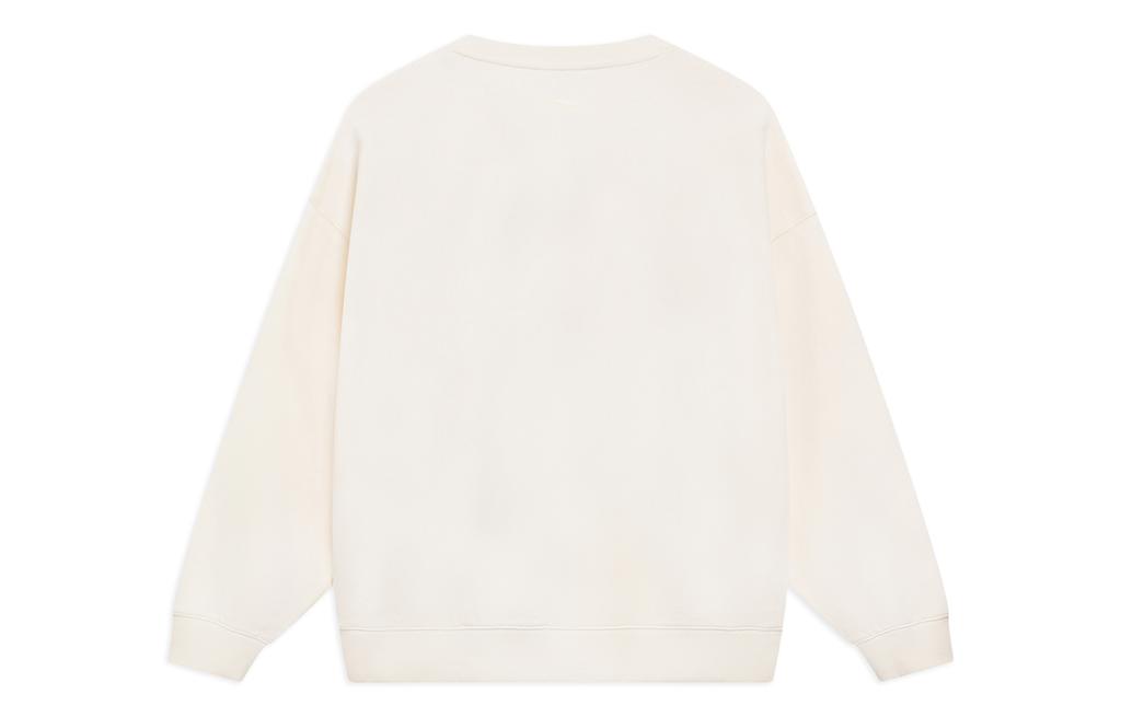 Li Ning Sportlife Sweatshirt Unisex Ecru AWDT527-1