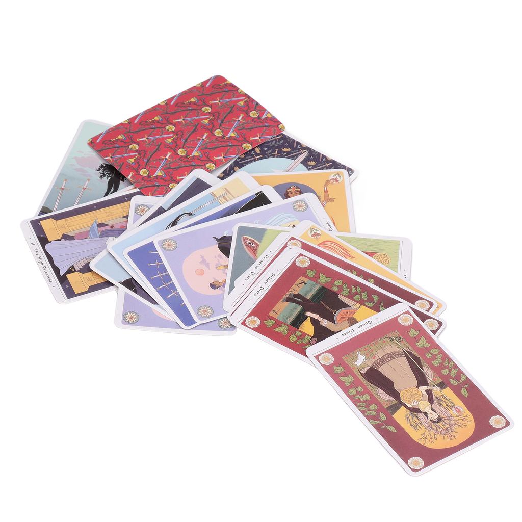 78 Stück Wahres Herz Intuitives Tarot Klassisches Einzelcoaching Selbstentwicklung Tarotkarten Deck