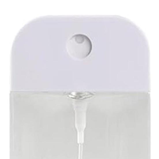 12 יחידות 50 מ"ל בושם נסיעות בקבוקי תרסיס ניתנים למילוי חוזר כרטיס נייד עיצוב גוף ברור נשים מרסס עם טפטפת משפך לשמנים קוסמטיקה