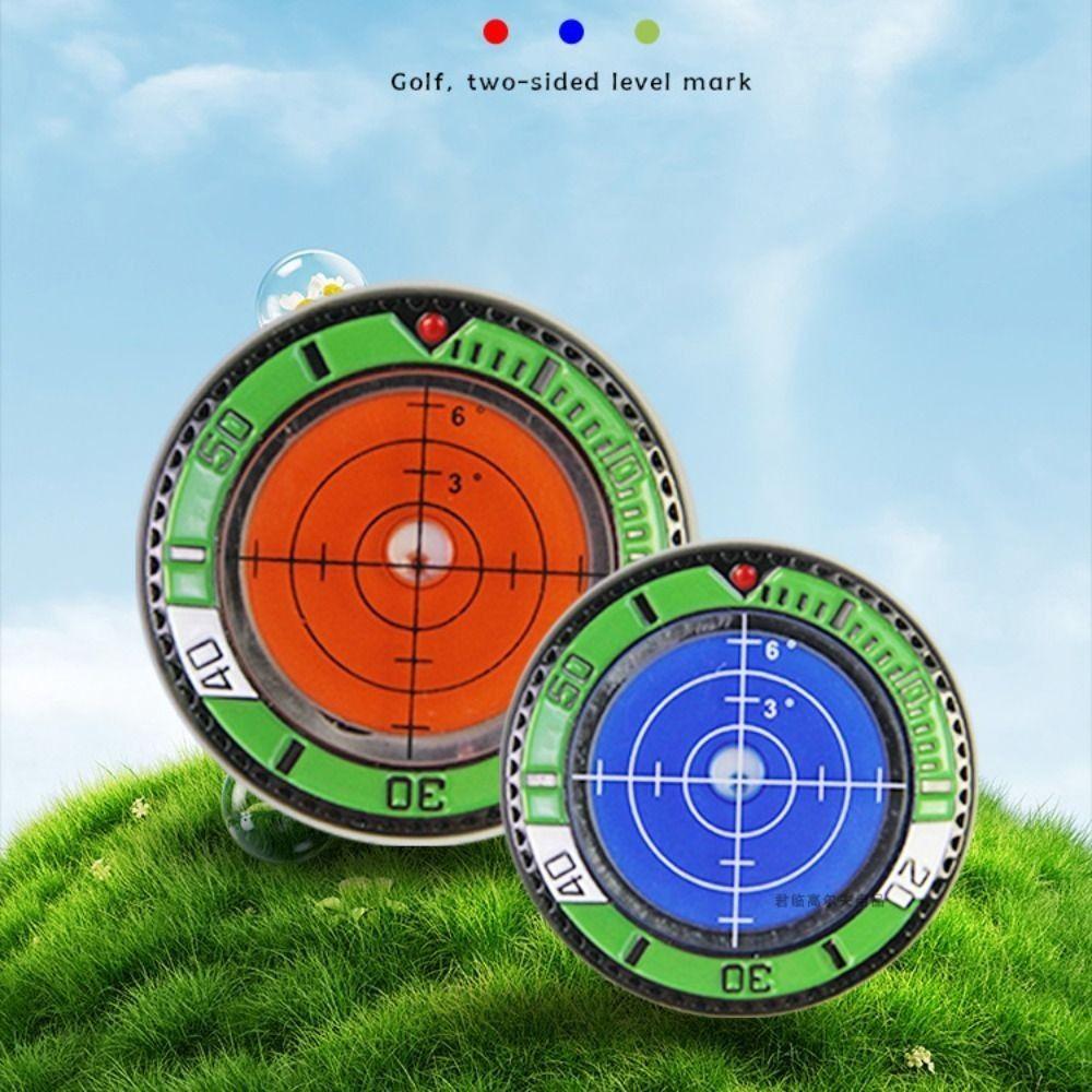 Klar & Transparent Golfwerkzeuge Leveler Ballmarker Golfwasserwaage Gartenbau Architektur