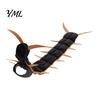 Holiday Pet Cosplay Accessories Centipede-Look Cat Costume, Halloween Outfit, Stuffed Plush Segmented Body with Themed Apparel Adjustable Straps,