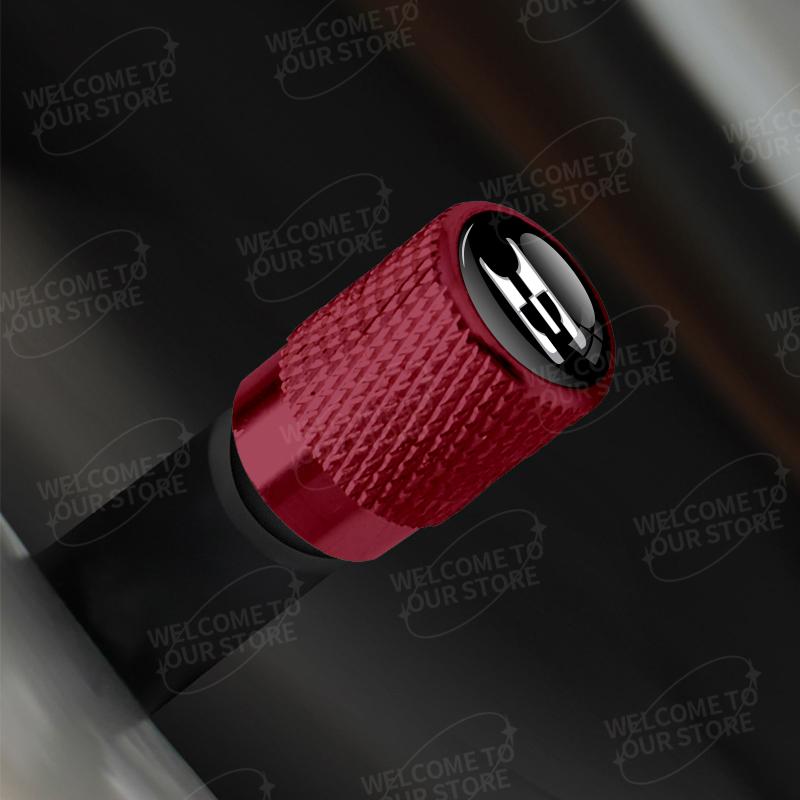 Aluminum For Kia E Logo Stinger Sorento K5 K9 K3 K2 Stonic GT Line 4pcs Car Decor Wheel Tire Valve Caps Stem Cover Accessories