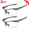 SCVCN Photochromic 2-pack Cycling Glasses Explosion Proof Hunting Outdoor Bicycle Sports Running Sunglasses Tactical Goggles