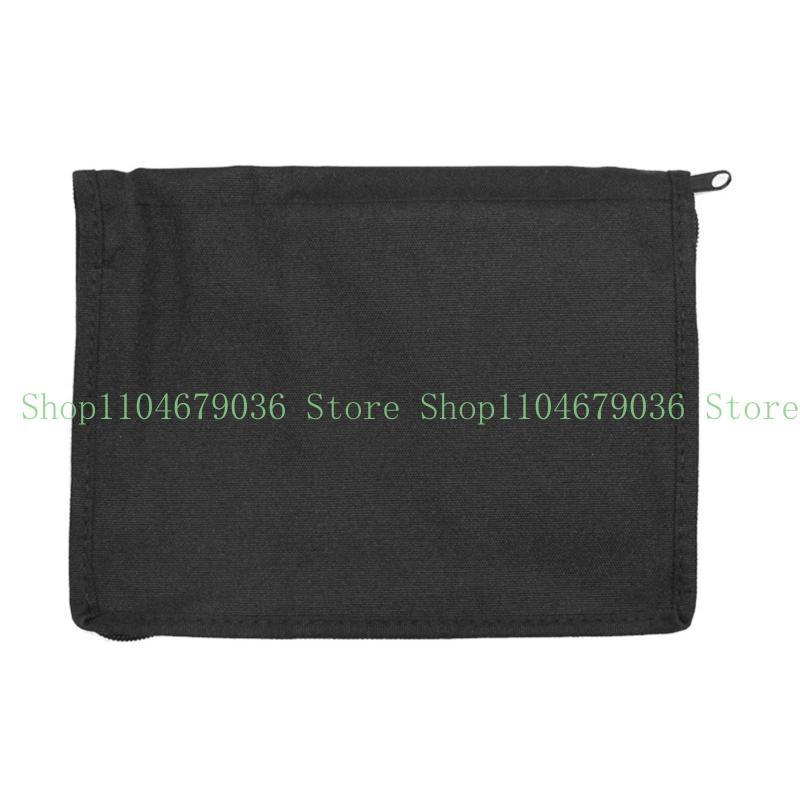 652F Multiple Compartment Car Document Organizers Oxford Fabric Constructions Small Car Glove Box Document Holder for Car