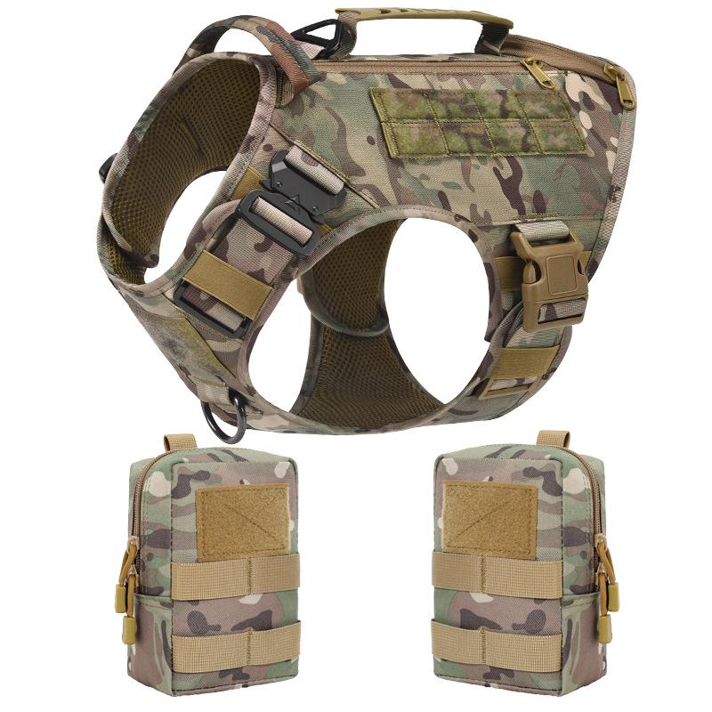 D8 Wasserdichte Camouflage Taktische Hunde Trainingsweste