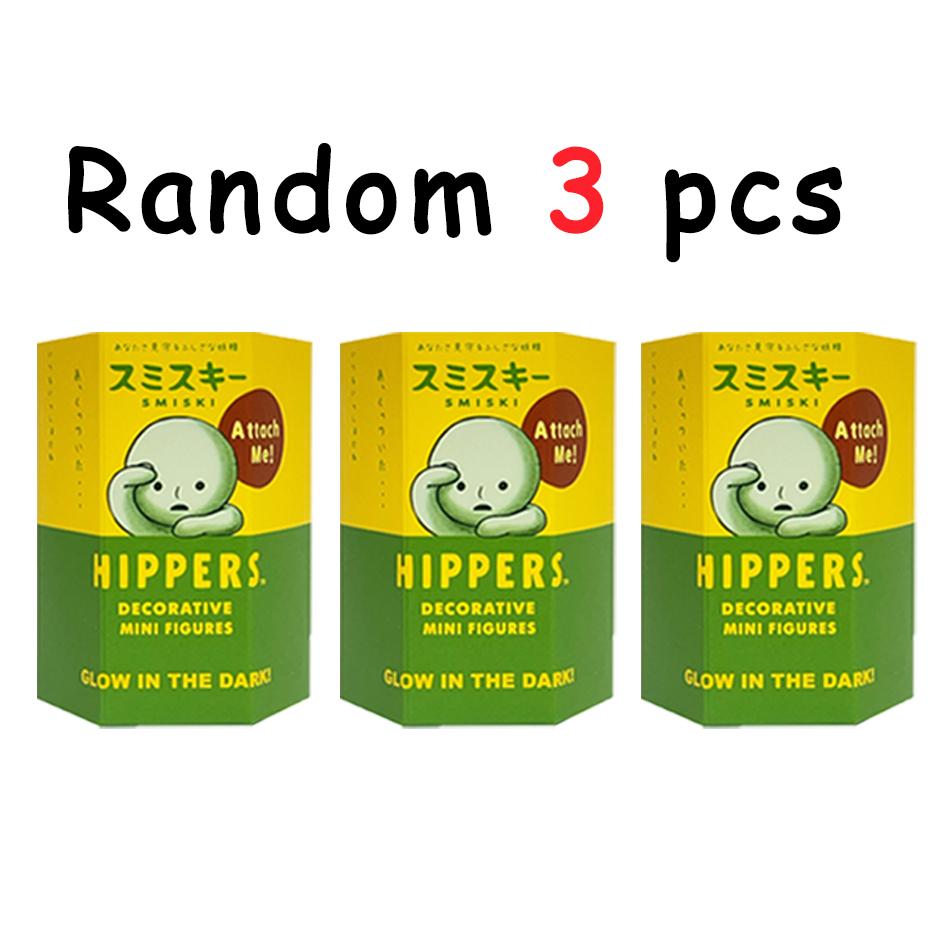 5 styles luminous green dolls mysterious box figures phone accessory doll collection birthday christma gift Bedroom decoration