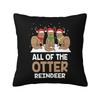 Vintage Emmet Otter Square Pillowcase Cushion Cover Pillow Case Throw Pillow Cover for Home Bedroom Car