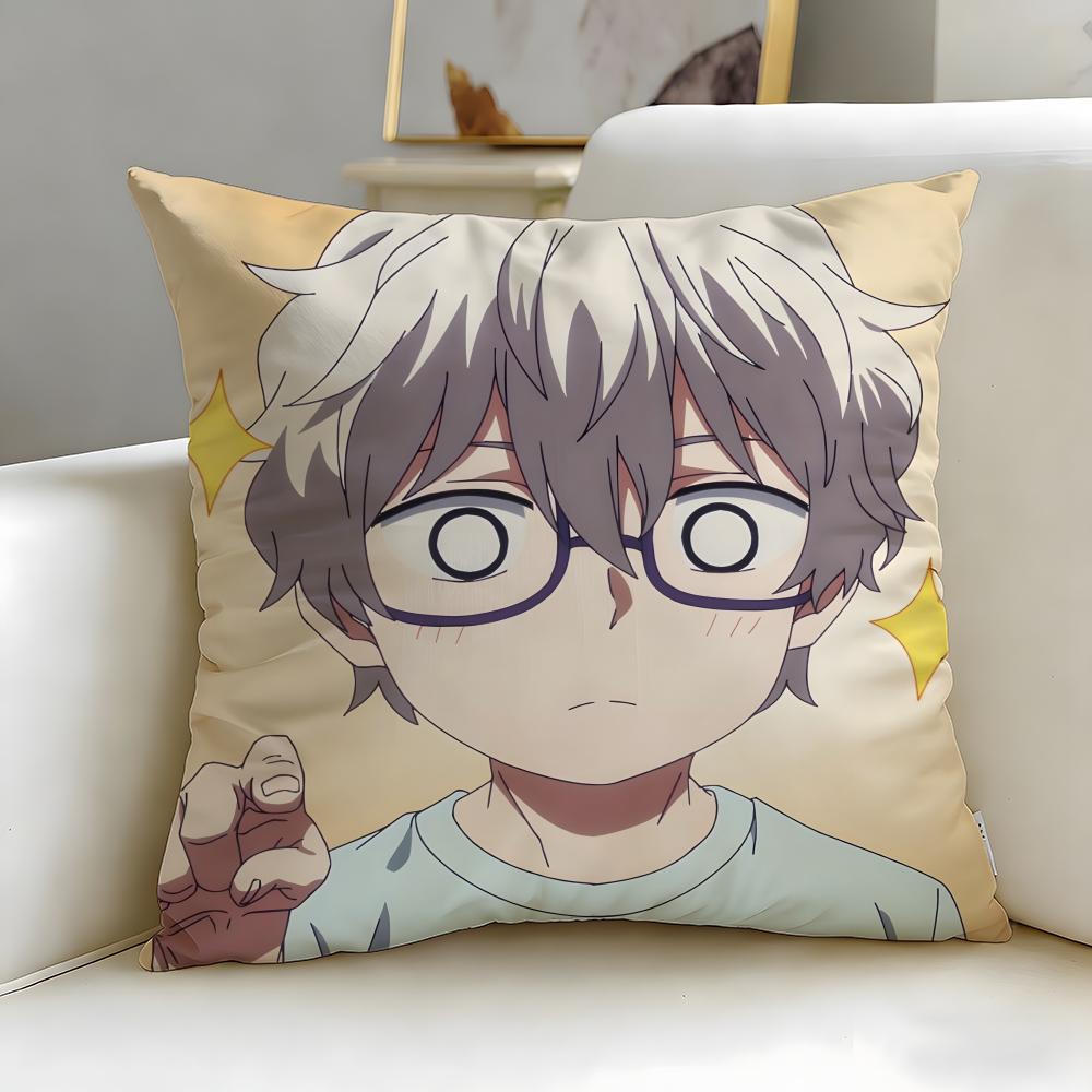 anime Blue Orchestra Cushion Cover Soft & Easy-Wash Pillow Case – Versatile for Couch, Bed, Travel and Office
