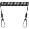 1.5-3M Safety Rope Stainless Steel Gear Tether Gear Protection Fishing Lanyard  Outdoor Activities