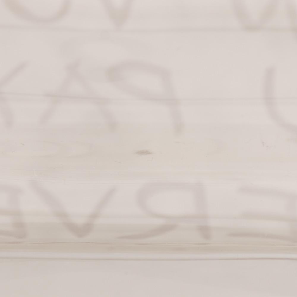 HERMES Plastics Kelly Handbag clear Plastics Women Used