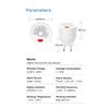 WIFI/zigbee Natural Gas Sensor Combustible Household Smart LPG Gas Alarm Detector Leakage Sensor Fire Safety Work with Tuya App