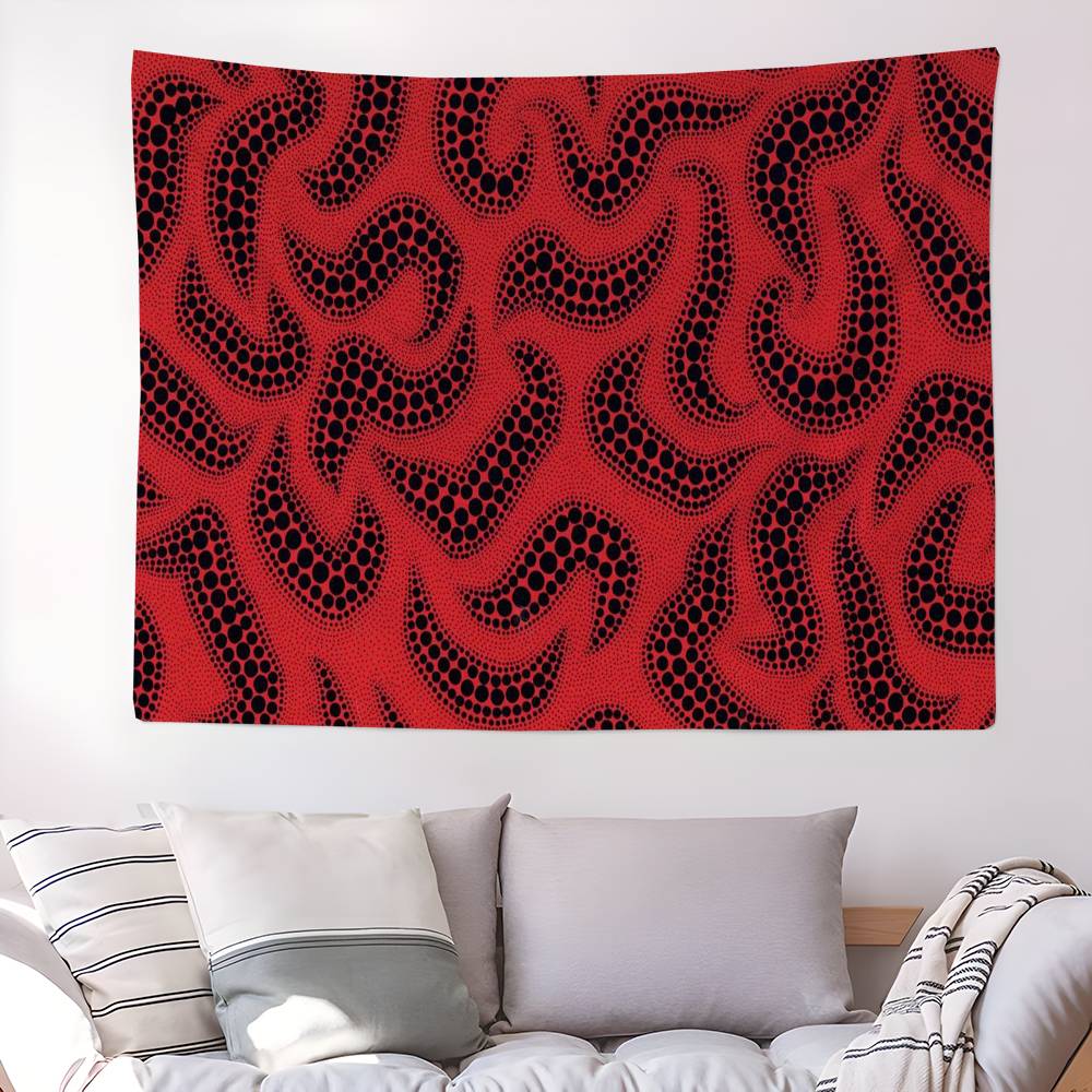 Yayoi Kusama Art Chart Tapestry Art Science Fiction Room Home Decor Cheap Hippie Wall Hanging