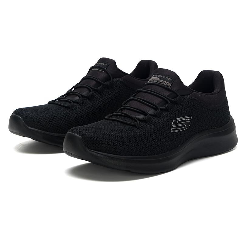 Skechers Memory Foam Comfortable Shock Absorbing Breathable Lightweight Low Top Casual Shoes Women Sneaker Black 897993-BBK