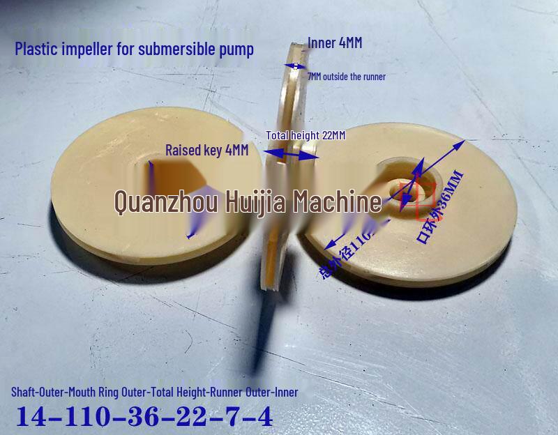 Acid/Alkali-Resistant Multi-Stage DC Water Pump with Plastic Impeller and Shaft