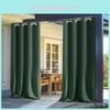 Blackout Insulated Curtain Bedroom Living Room Solid Color Curtains Decor Window