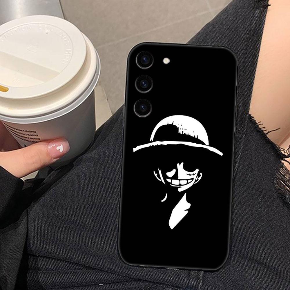 One Piece Luffy Zoro Phone Case For Samsung Galaxy S26 S25 EDGE S24 S23 S22 S21 S20 FE S10 Ultra PLUS LITE DIY Case Shell Cover