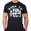 Born To Game T Shirt Fun Gamer Sayings Funny Sniper Shooter Wasd Vintage Slightly Graphic Breathable Fashion Versatile