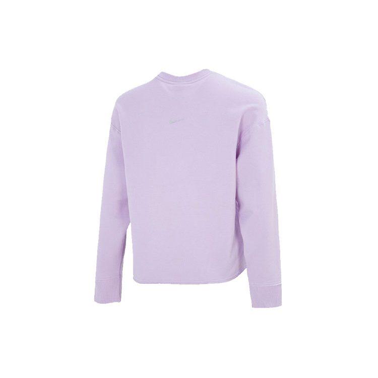 Nike Sweatshirts Women's Purple Crew Neck Moderate Regular DM6976-530