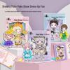 Fantasy Poke Princess Dress-Up DIY Stickers & Greeting Cards Kit: Children's Handmade Educational Painting Set