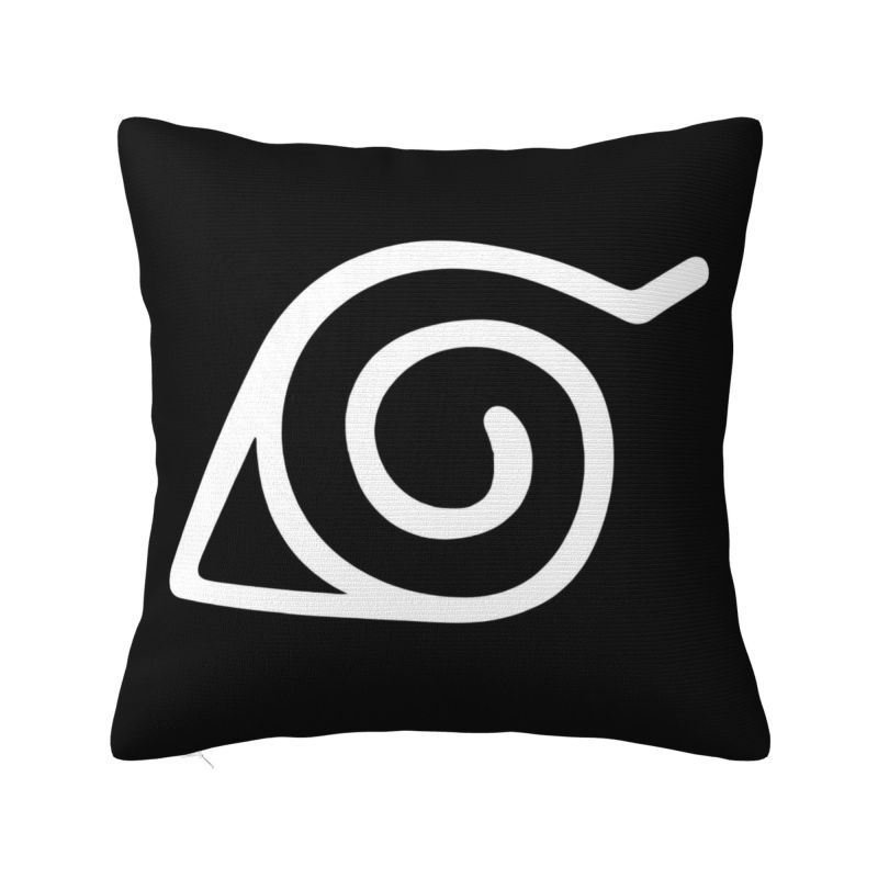Custom Nordic Uzumaki Anime Cushion Cover Polyester Harajuku Manga Pillow Case