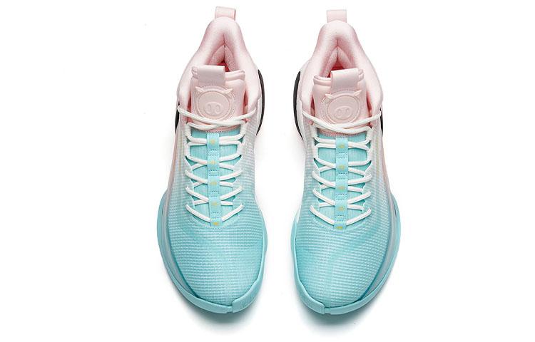 Anta KT7 Basketball Shoes Men's Low-top Light Blue/Apricot Blossom Pin